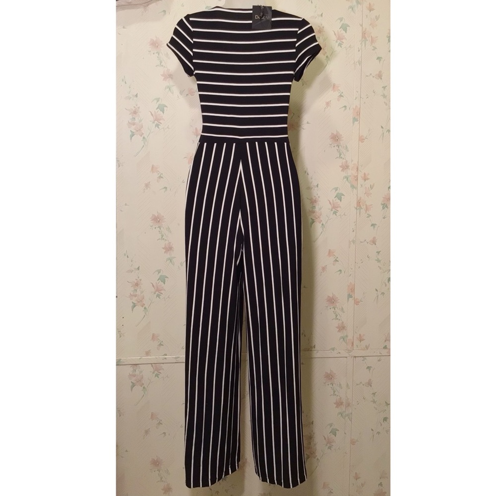 Desalo Striped Jumpsuit - Picture 2 of 4